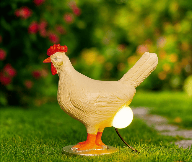 Butt-Glow Chicken Lamp 