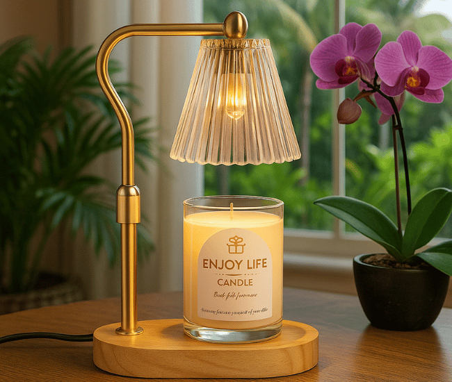 Candle Warmer Lamp With Timer + Dimmer