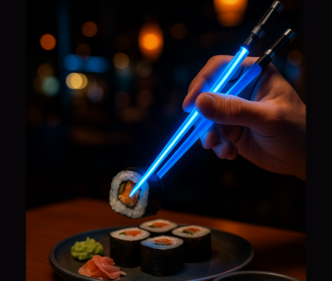 Lightsaber Chopsticks - Ignite Your Meal