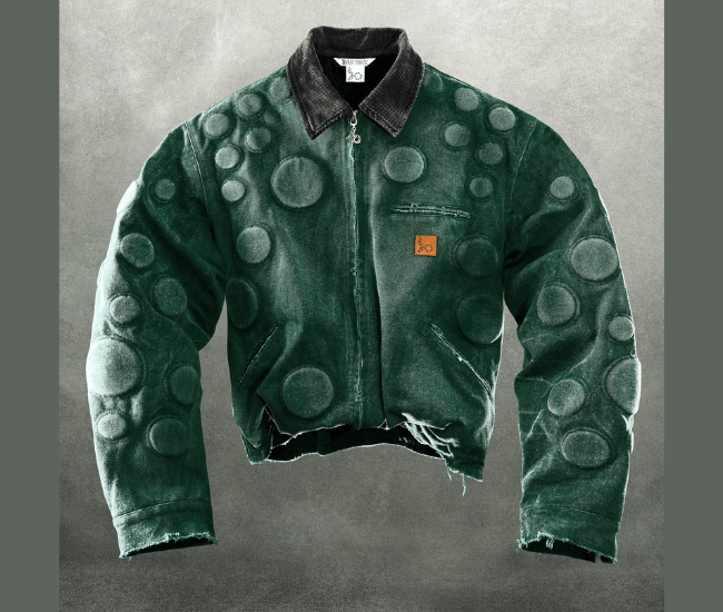 Oxygen' Phthalo Green Jacket | By Badson