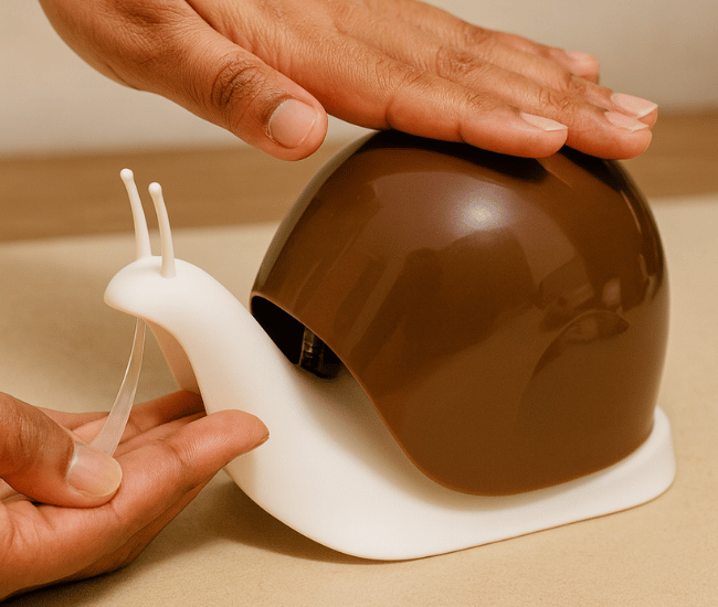 Snail Soap Dispenser — The Weirdly Satisfying Sink Upgrade