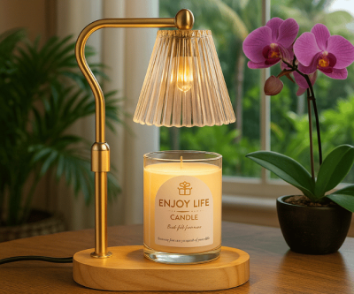 Candle Warmer Lamp With Timer + Dimmer