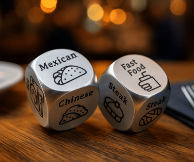 Indecisive Food Dice Game