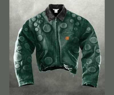 Oxygen' Phthalo Green Jacket | By Badson