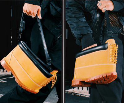 Rugsoda Timberland Inspired Boot  Bag.