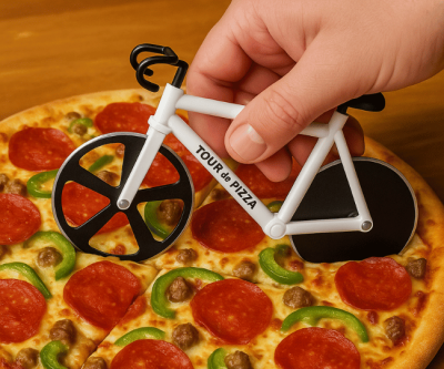Tour de Pizza - Bicycle Pizza Cutter