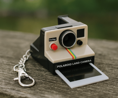 World’s Smallest Polaroid Keychain